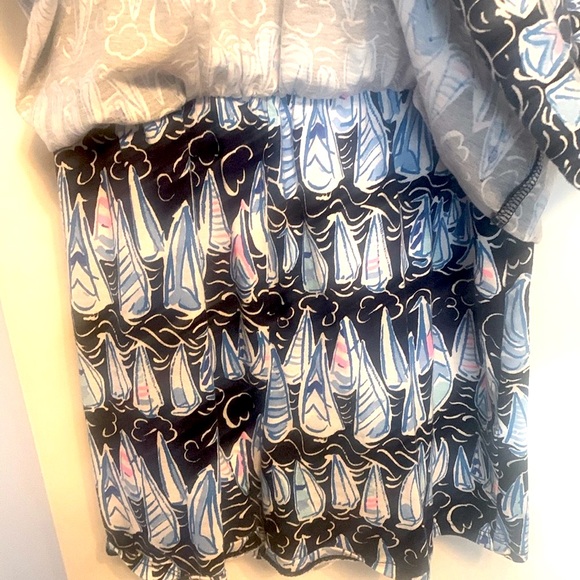 Lilly Pulitzer sailboat romper - Picture 5 of 7